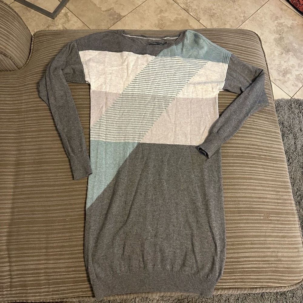Prana wool blend sweater women’s dress gray xs